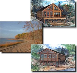 Country Cabin Getaways, Cottage  and Cabin Models