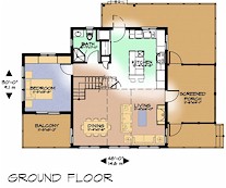 The Water Hemlock ground floor plan