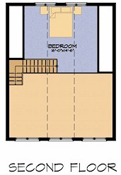 The Water Hemlock second floor plan